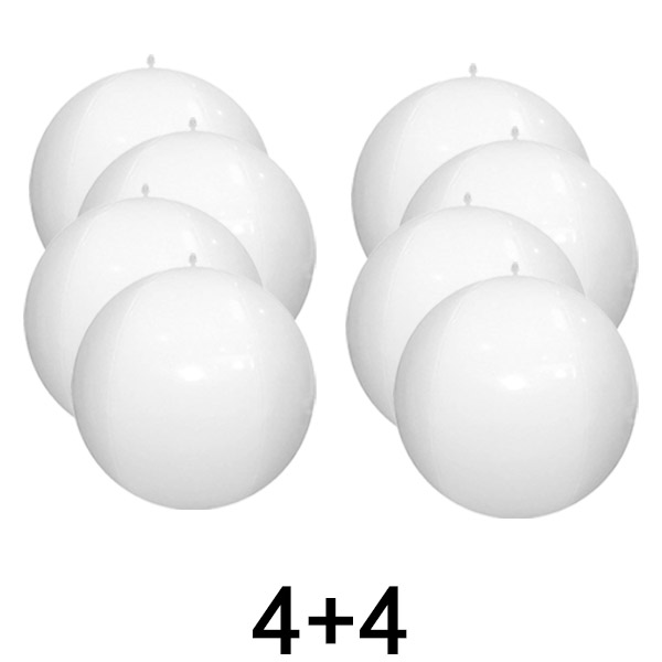 4x Baseino ir sodo švytėjimas 10 spalvų | POOLGLO 1+1 NEMOKAMAI