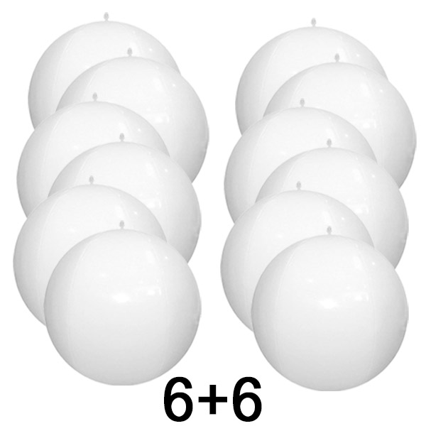 6x Baseino ir sodo švytėjimas 10 spalvų | POOLGLO 1+1 NEMOKAMAI