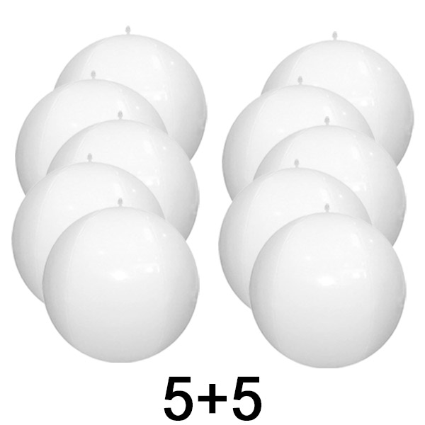 5x Baseino ir sodo švytėjimas 10 spalvų | POOLGLO 1+1 NEMOKAMAI